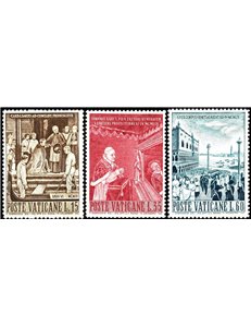 VATICAN 1960 Translation of the body of Pius X 3v MNH**