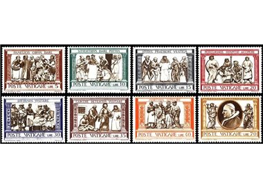 VATICAN 1960 Works of Mercy 8v MNH**