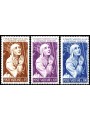 VATICAN 1962 Saint Catherine of Siena 3v MNH**