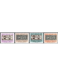 VATICANO 1962 Archeologia Cristiana 4v MNH**