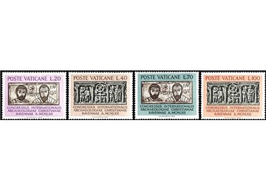 VATICAN 1962 Christian Archeology 4v MNH**