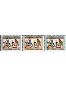 VATICANO 1962 Natale 3v MNH**