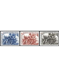 VATICAN 1964 Red Cross 3v MNH**