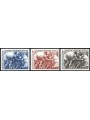 VATICAN 1964 Red Cross 3v MNH**