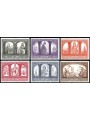 VATICAN 1966 Catholic Millennium 6v MNH**
