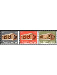 VATICAN 1969 Europe 3v MNH**