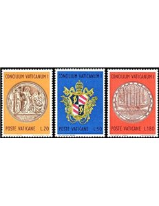 VATICANO 1970 Concilio Vaticano I 3v MNH**
