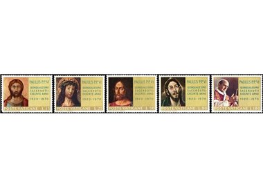 VATICAN 1970 Priestly Ordination 5v MNH**