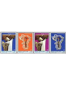 VATICANO 1971 Discriminazioni razziali 4v MNH**