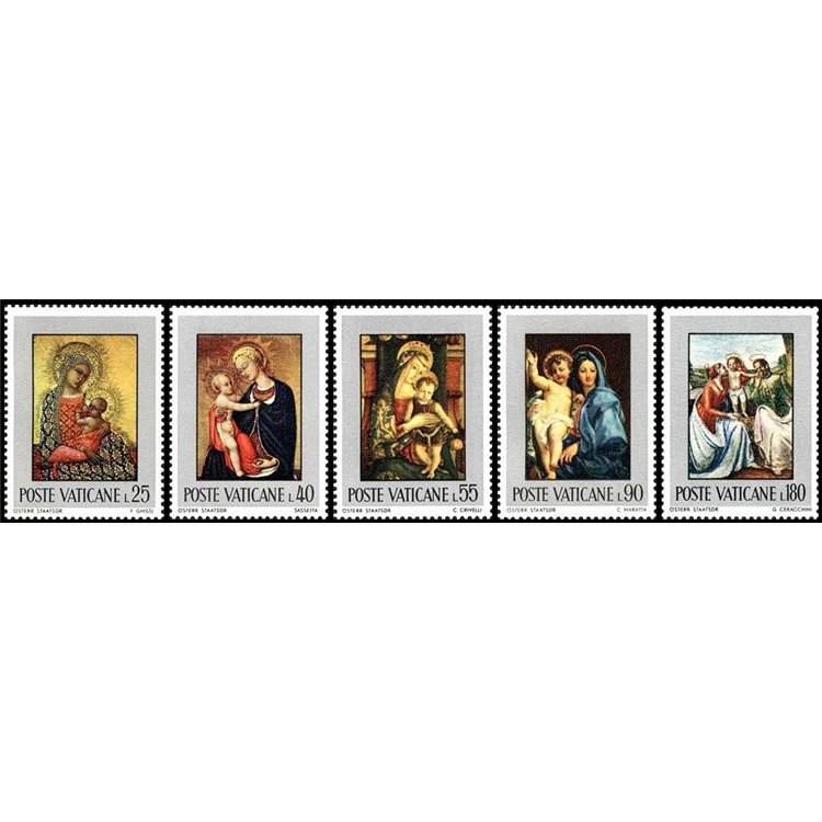 VATICAN 1971 The Holy Family 5v MNH**