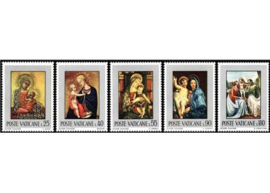 VATICANO 1971 La Sacra Famiglia 5v MNH**