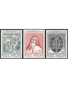 VATICANO 1972 Cardinale Bessarione 3v MNH**