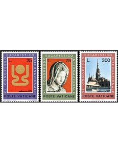 VATICAN 1973 Eucharistic Congress 3v MNH**