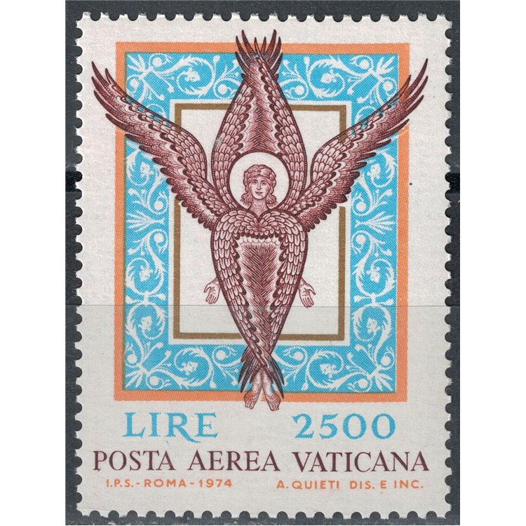 VATICAN 1974 Angel (airmail) MNH**