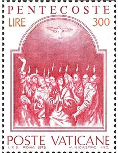 VATICAN 1975 Pentecost MNH**