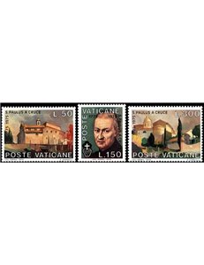 VATICANO 1975 San Paolo della Croce 3v MNH**