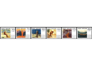 VATICANO 1977 San Francesco d'Assisi 6v MNH**