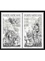 VATICAN 1977 Pope Gregory XI 2v MNH**