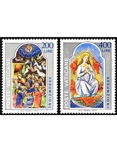 VATICAN 1977 Solemnity of the Assumption 2v MNH**