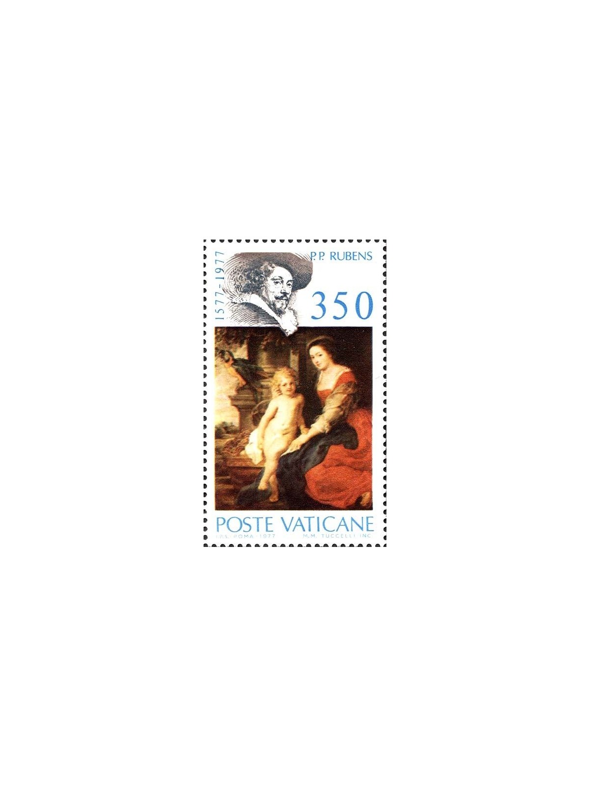VATICAN 1977 Pier Paolo Rubens MNH**