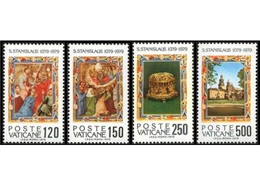 VATICANO 1979 San Stanislao 4v MNH**