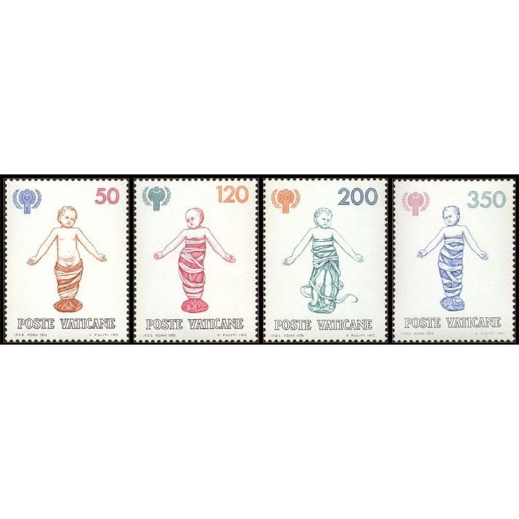 VATICAN 1979 International Year of the Child 4v MNH**