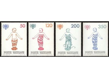 VATICAN 1979 International Year of the Child 4v MNH**