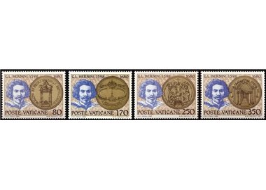 VATICANO 1980 Gian Lorenzo Bernini 4v MNH**
