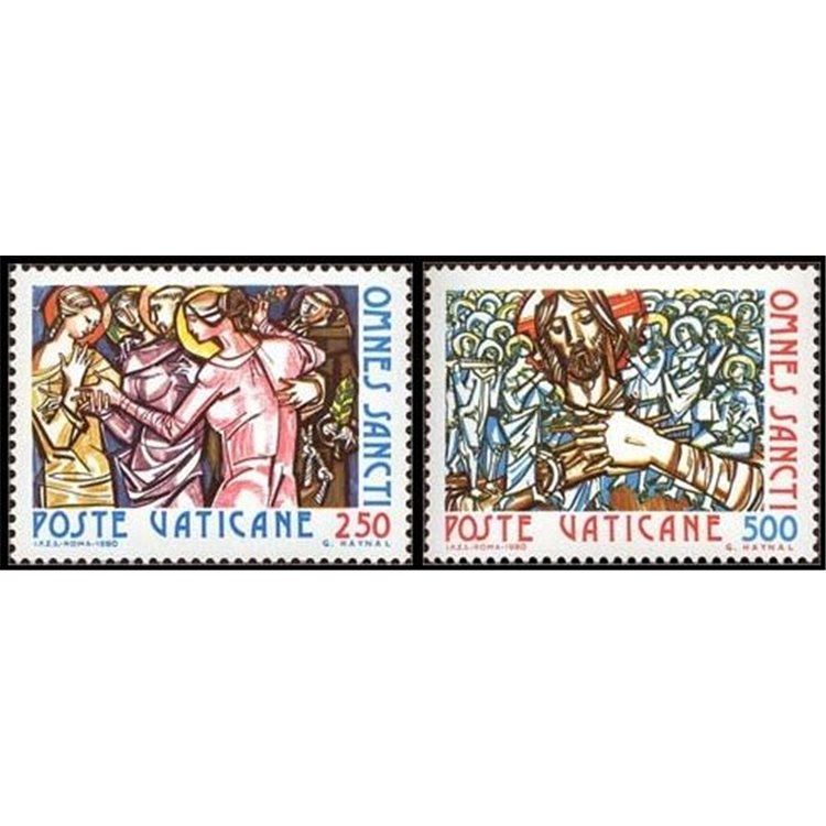 VATICANO 1980 Ognissanti 2v MNH**