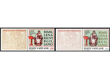 VATICAN 1981 Publius Virgilio Marone (with appendix) 2v MNH**