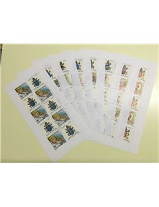 VATICANO 2000 I Papi e gli Anni Santi 9 MF MNH**