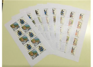 VATICANO 2000 I Papi e gli Anni Santi 9 MF MNH**