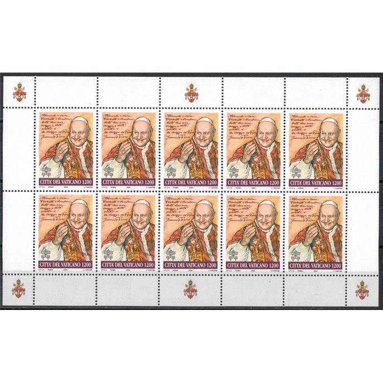 VATICAN 2000 Beatification of Pope John XXIII m/s MNH**