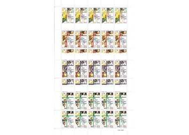VATICAN 2000 World Youth Day 4 m/s MNH**