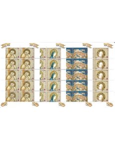 VATICANO 2000 Natale 4 MF MNH**