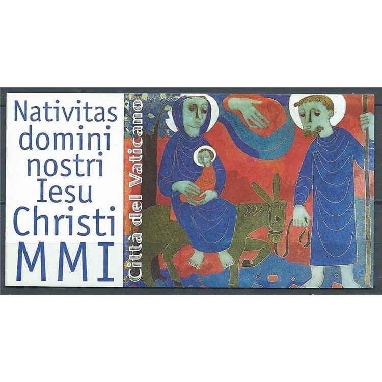 VATICANO 2001 Natale LB MNH**