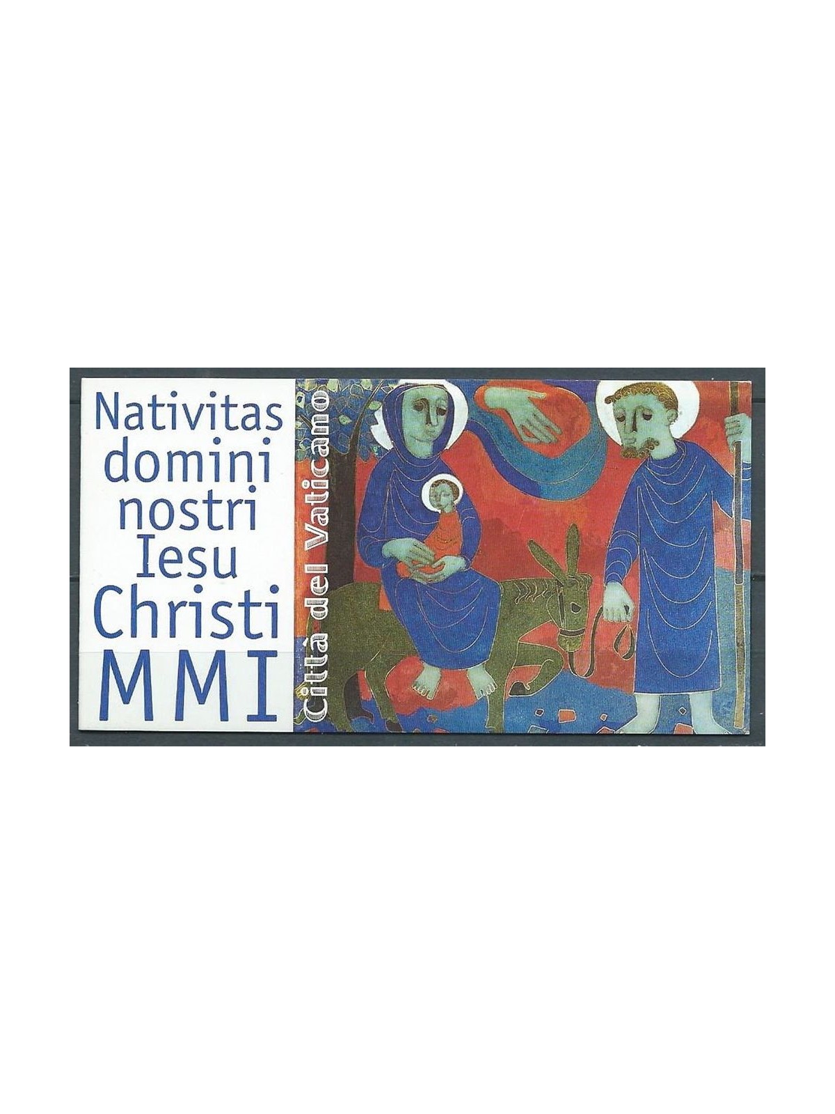 VATICAN 2001 Christmas booklet MNH**