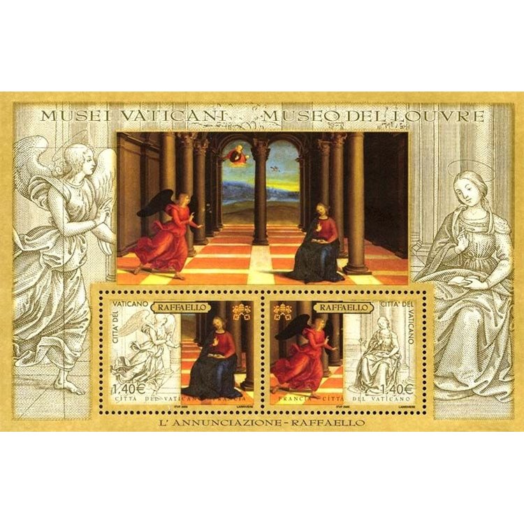 VATICAN 2005 Great Museums of the World s/s MNH**