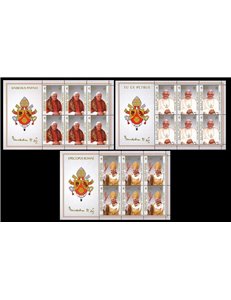 VATICANO 2005 Inizio Pontificato di Benedetto XVI 3 MF MNH**