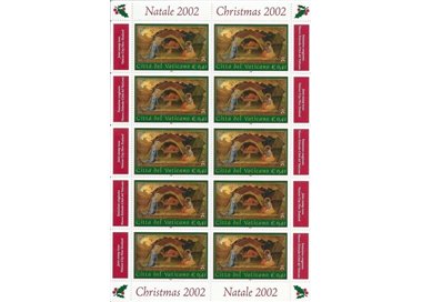 VATICANO 2002 Natale MF MNH**