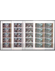 VATICAN 2002 Sistine Chapel 4 m/s MNH**