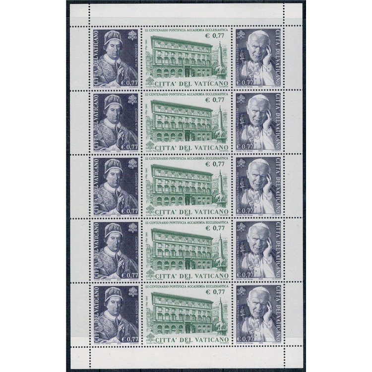 VATICAN 2002 Pontifical Ecclesiastical Academy m/s MNH**