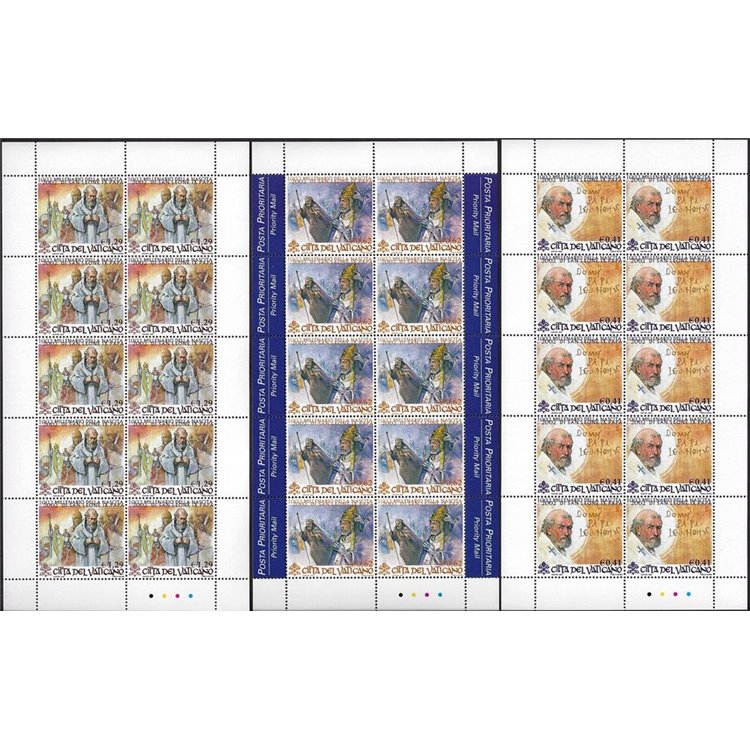 VATICAN 2002 Pope Leo IX 3 m/s MNH**