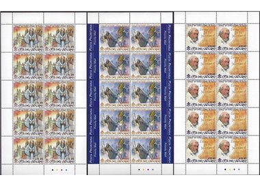 VATICANO 2002 Papa Leone IX 3 MF MNH**
