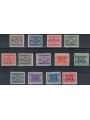 ITALY RSI 1943 GNR Postage Due (mixed) 13v MH* ©