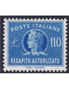 ITALY 1977 Authorized delivery MNH**