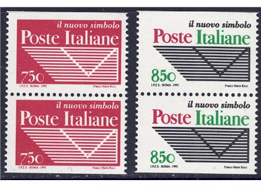 ITALY 1995 Italian Post Office (from booklet) 4v MNH**