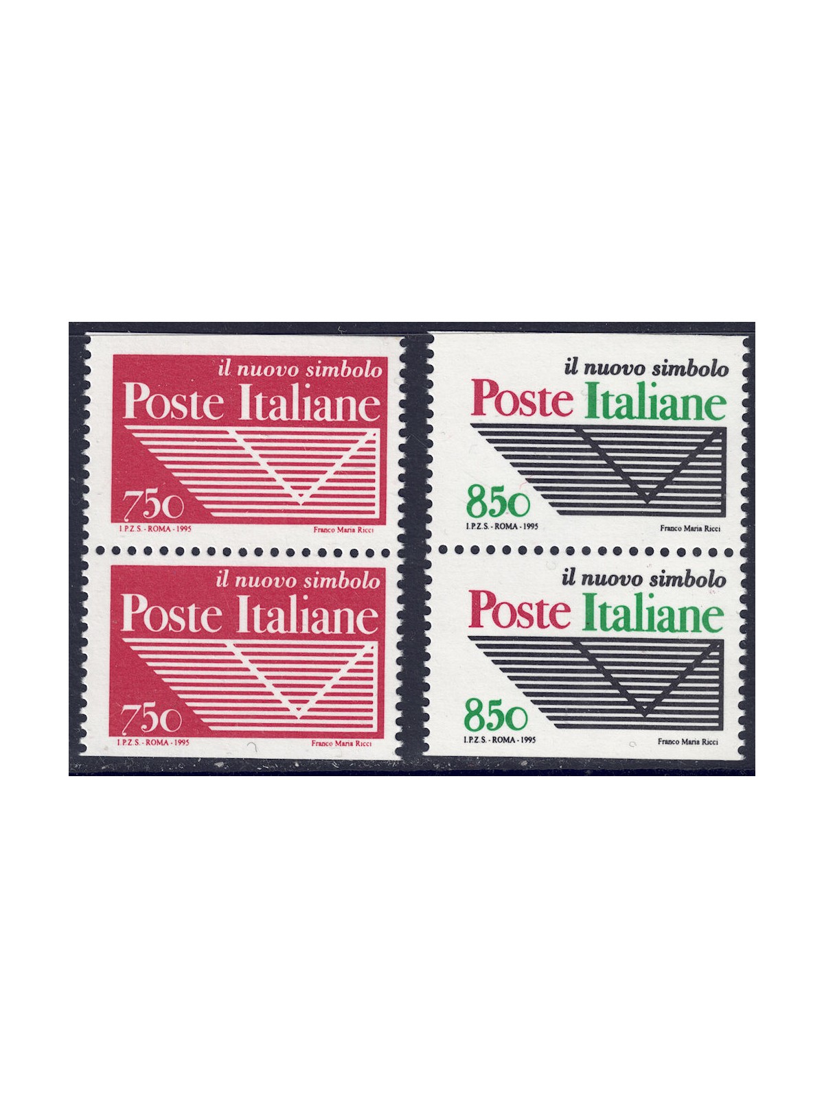 ITALIA 1995 Ente Poste Italiane (da LB) 4v MNH**