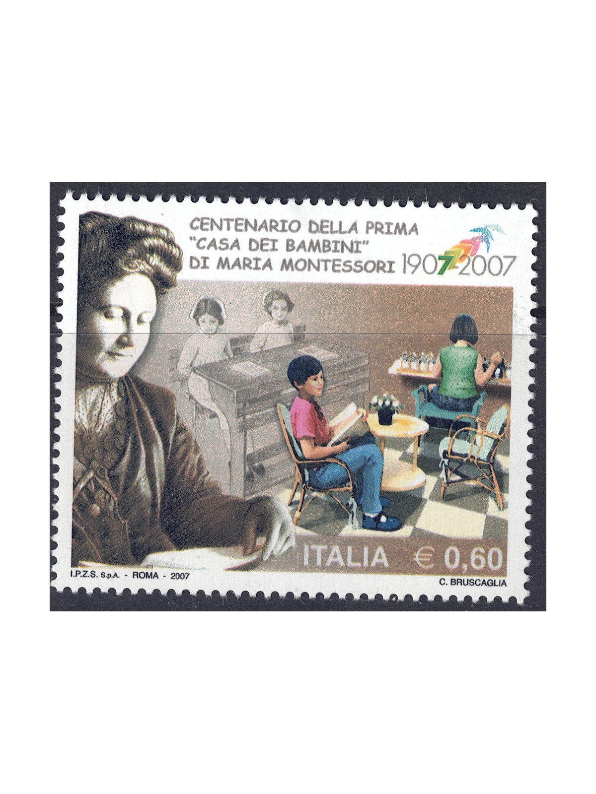 ITALY 2007 Maria Montessori MNH**