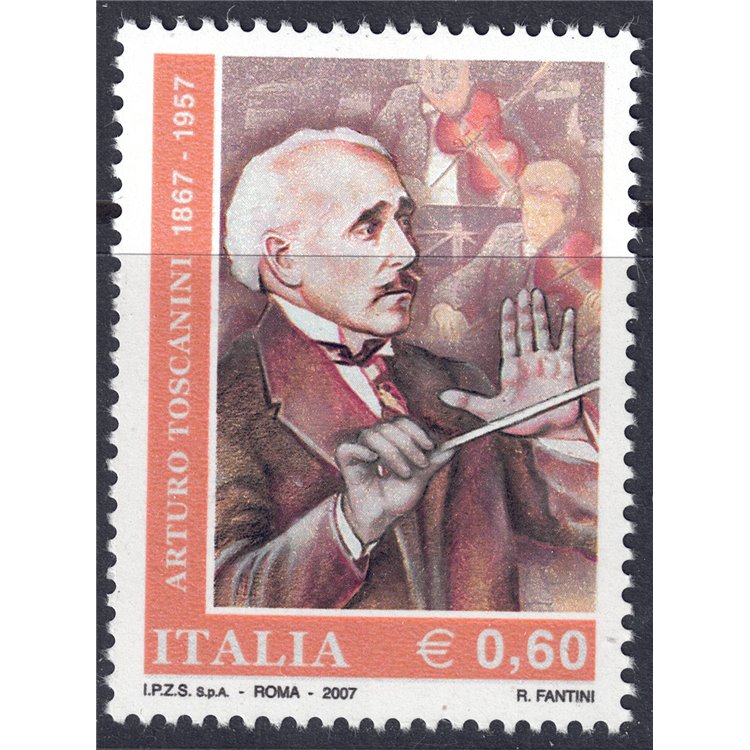ITALY 2007 Arturo Toscanini MNH**